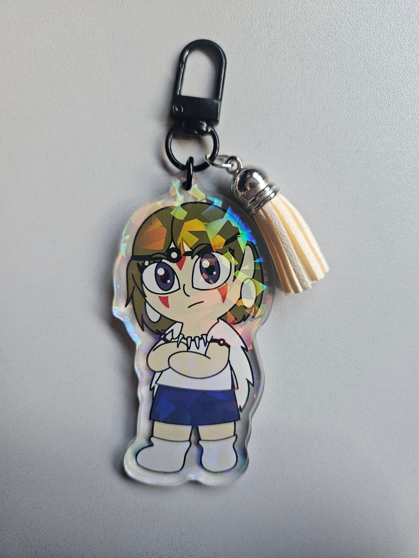 Chibi Princess Mononoke Keyring