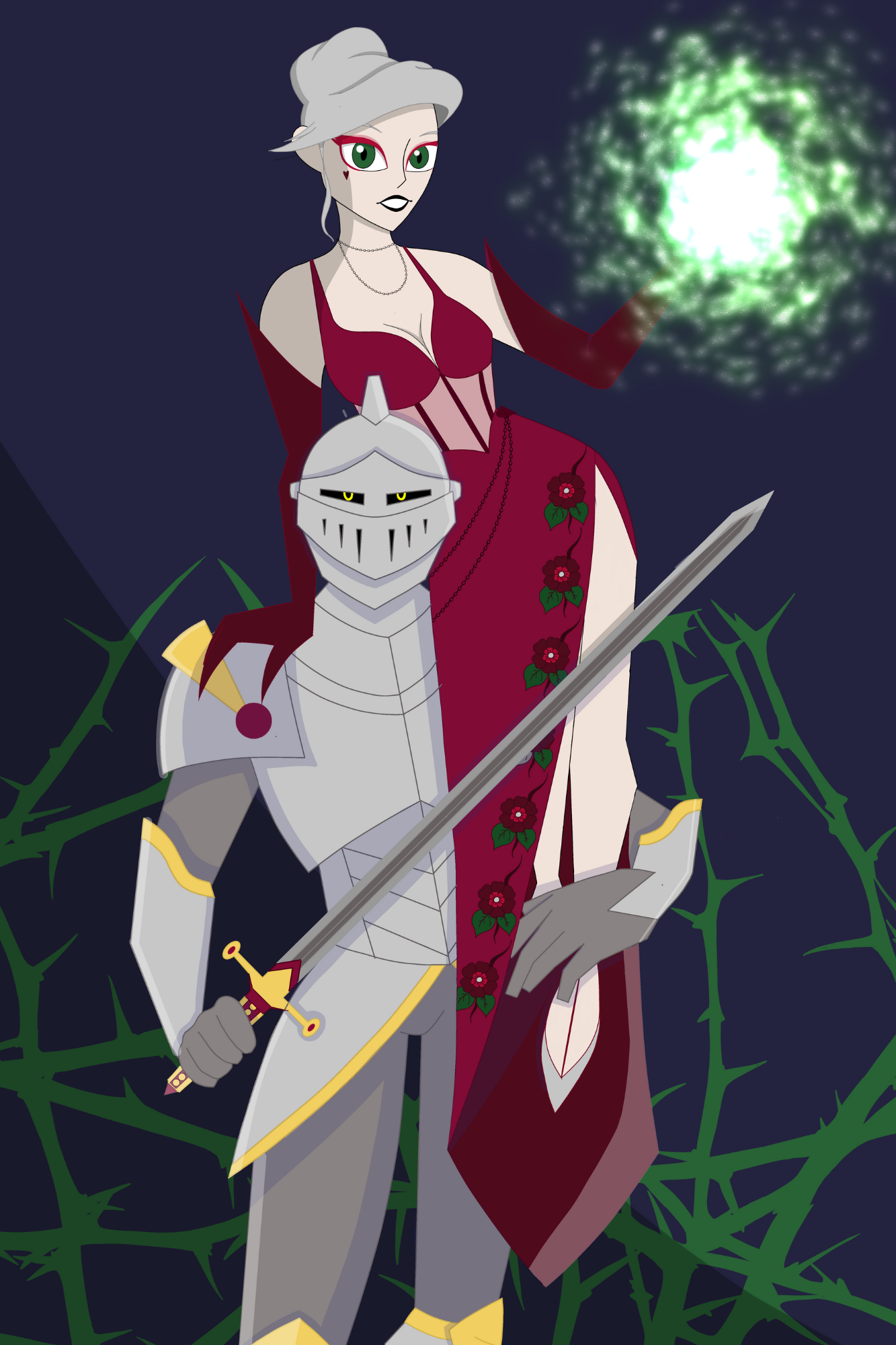 The Crimson Sorceress