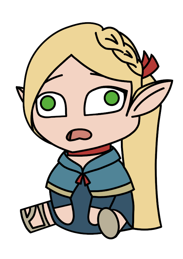 Confused Marcille Keyring