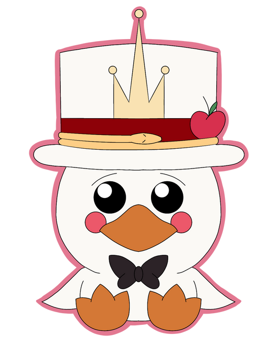 Duck Lucifer Keyring