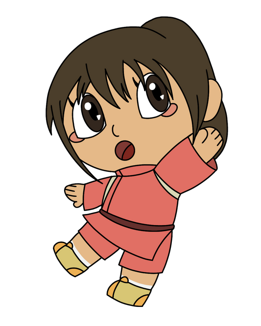 Chibi Chihiro Keyring